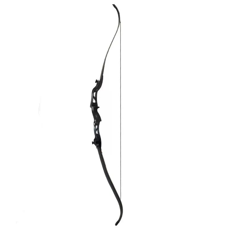 F155 training bow66\'\' Aluminium Recurve Bows 22-38lbs Archery Recurve Bows with Metal Riser