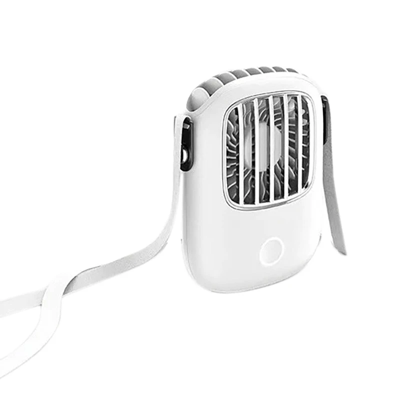 

Neck Hanging Fan Portable Mini USB Fan Air Cooler Rechargeable Ventilador Small Travel Handheld Electric Fan for Home A