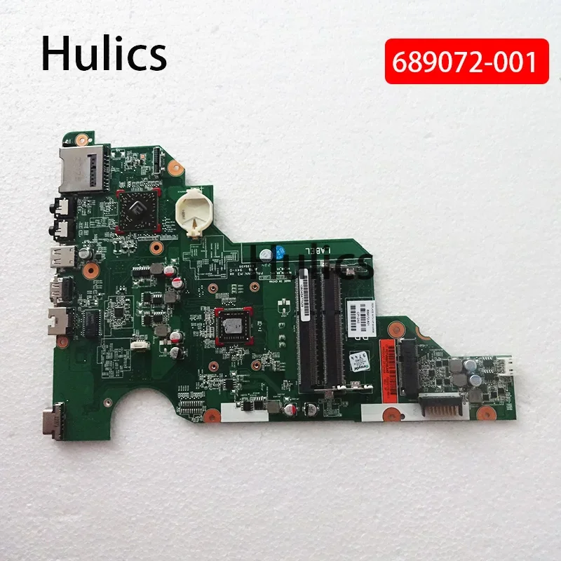 

Hulics б/у 689072 -001 для материнской платы HP Probook 655 010172 W00 689072 -501 EM1800 Материнская плата для ноутбука 689072 -601 Основная плата