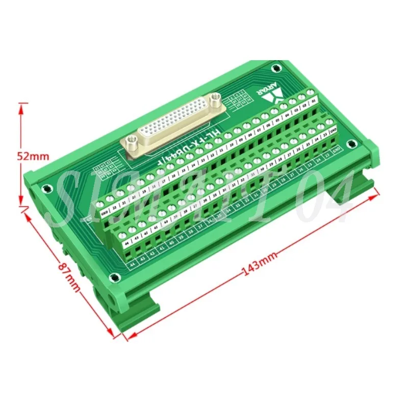 محطة طرفية ASD-MDDS44 44pin مع كابل CN1 بطول 1 متر لمحرك محرك سيرفو Delta ASDA-B2 #2
