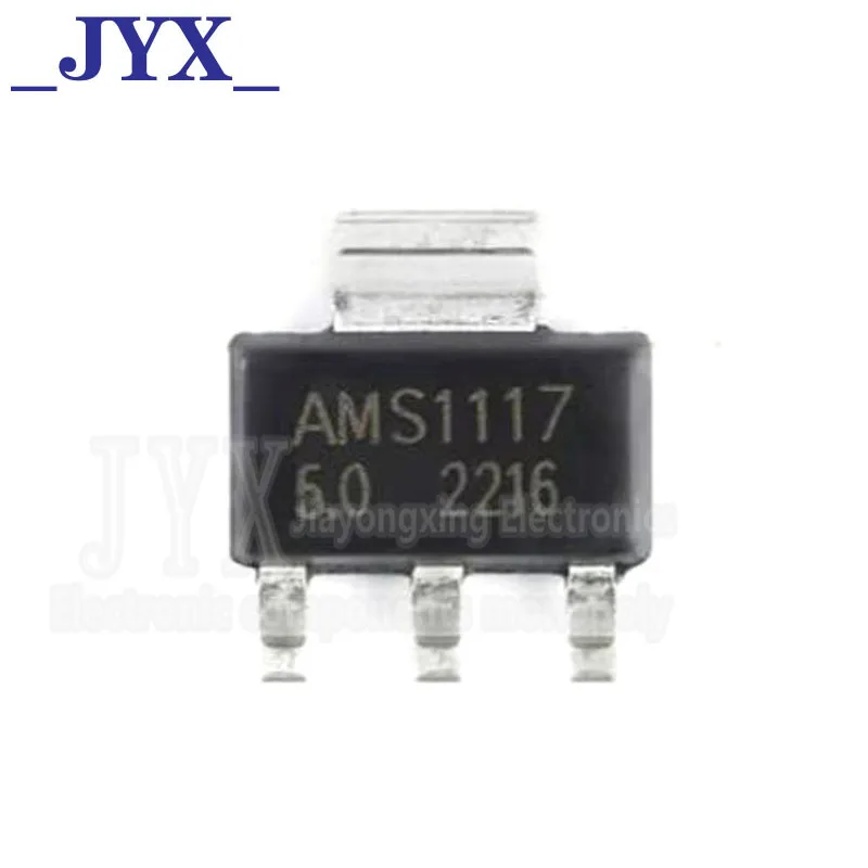 50pcs/lot AMS1117-ADJ AMS1117ADJ AMS1117 SOT223 AMS1117-3.3V  AMS1117-1.2V AMS1117-1.8 AMS1117-5.0V new in stock