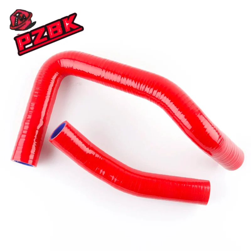 2PCS Silicone Radiator Hose Tube Kit For Toyota Corolla AE86 Levin Sprinter 1983-1987 1984 1985 1986