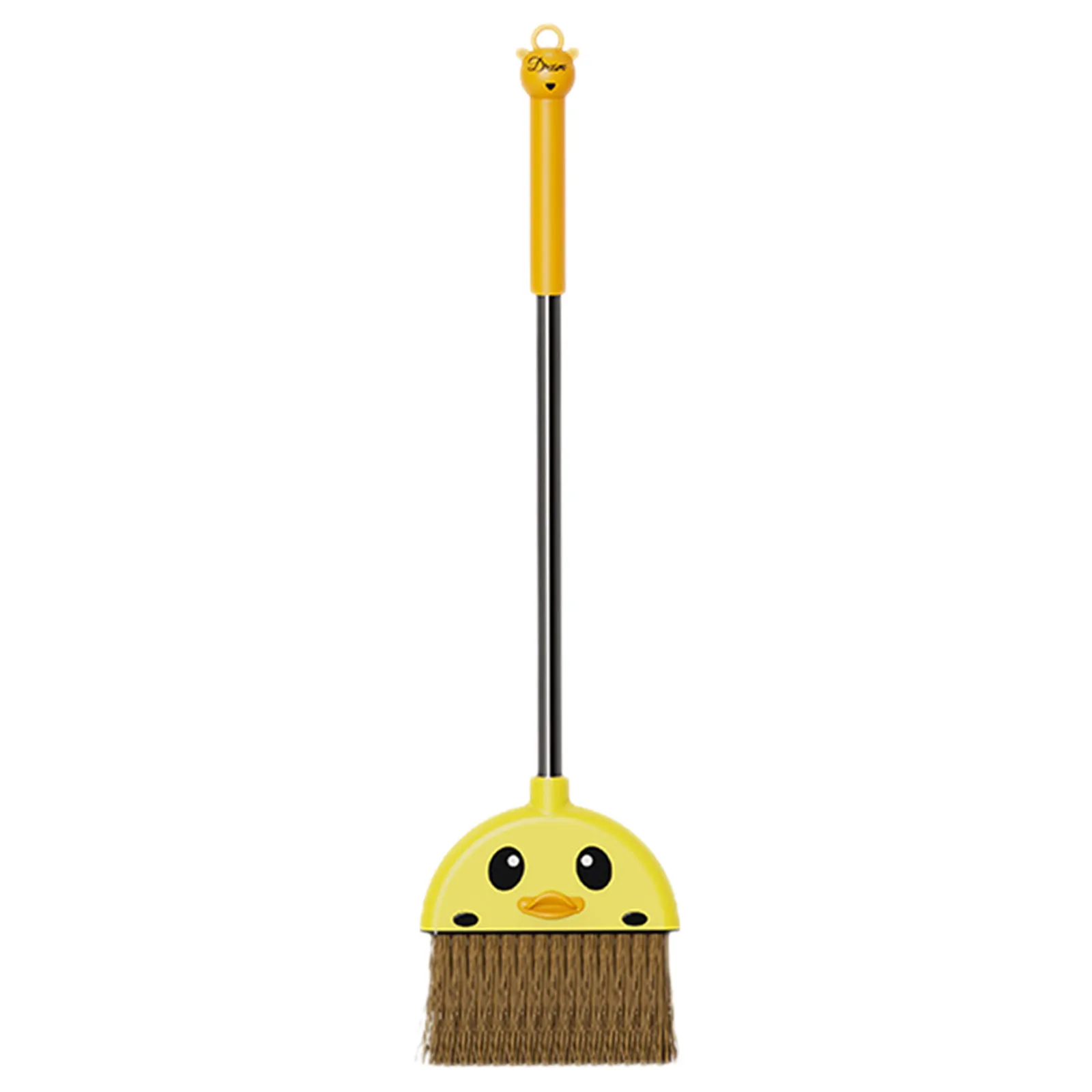 

Toddler Broom Cartoon Kids Cleaning Broom Safe PP Pet Material Soft Bristles Lightweight Easy Grip for Home Room