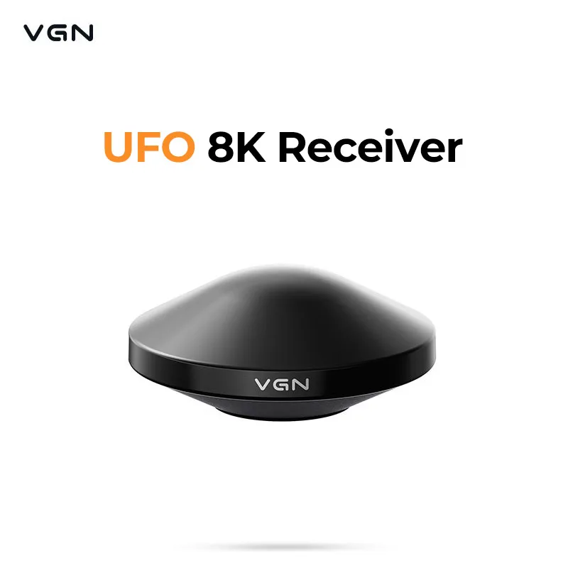 

Беспроводной приемник VGN UFO 8K для игровой мыши F2 Pro MAX Ultra+ с частотой опроса 8000 Гц, высокоскоростной донгл, адаптер со сверхнизкой задержкой
