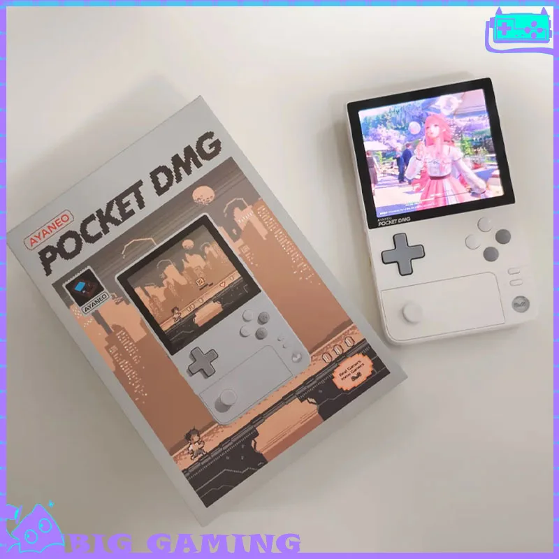

Retro Gaming Handheld For For Ayaneo Pocket Dmg G3x Gen2 Vertical Retro Gaming Console Hall Joystick 3.92"OLED Game Controller