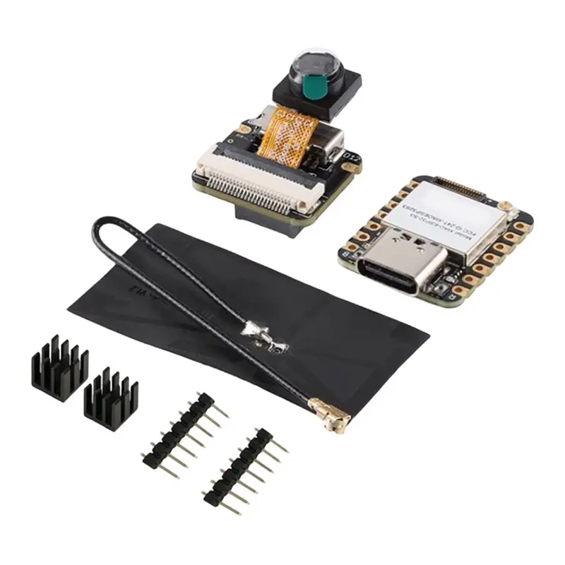 AS95-ESP32-S3 Sense Wifi BLE 5.0 Development Board With Camera USB-C For Iot Edge AI Smart Home Robotics Embedded Projects