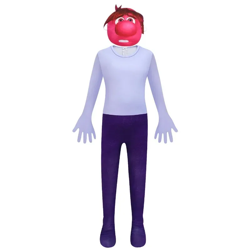 بدلة الهالوين للأطفال التأثيرية من الداخل إلى الخارج 2 Ennui Fear Anger and Gaga بدلة أنيمي أزياء تنكرية للهالوين