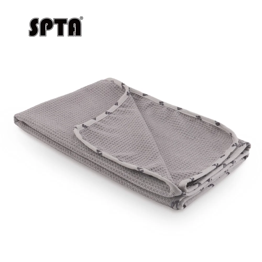 SPTA Waffle Weave Towel Microfiber Drying Detailing Towel  450GSM Super Absorbent For Car Glass,Window,Detailing and More