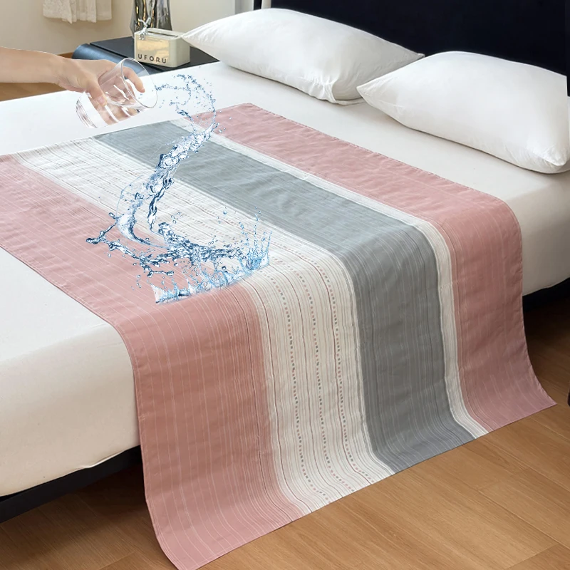 Drap plat de lit imperméable en TPU, housse de matelas pour Couple, SPA, coussin d'urine pour adultes, pour bébés/personnes âgées/femmes enceintes, tapis de Massage, Cussion