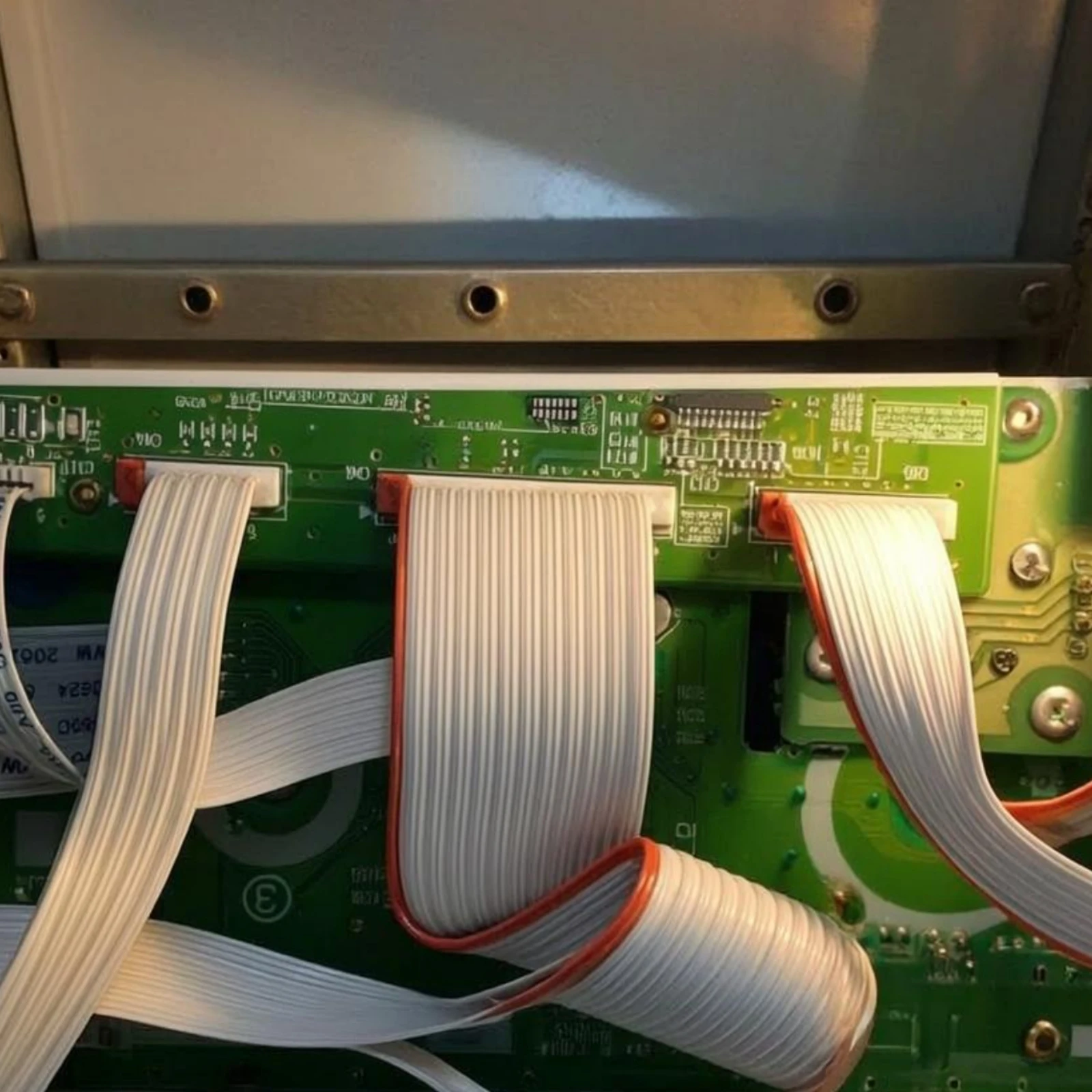 3 Pieces Keyboard Ribbon Cable Red Stripe Keyboard Connector Cable Set Flat Ribbon Lead