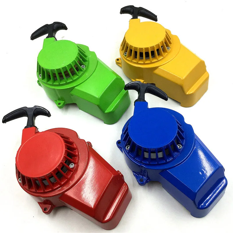 Pull Starter Start Aluminum Thicken for 47cc 49cc Gas Minimoto Pocket Bike Mini Dirt Bike Crosser Quad ATV Motorcycle
