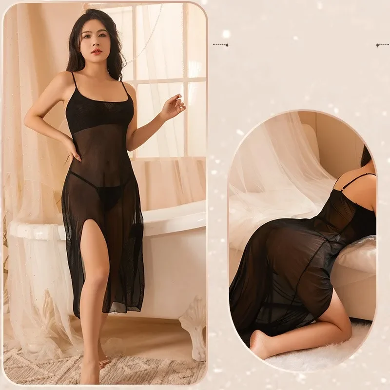 

Dress Erotic lingerie Tight camisole dress vent Elegant woman dress summer dresses elegant womens dresses Female clothing xxx