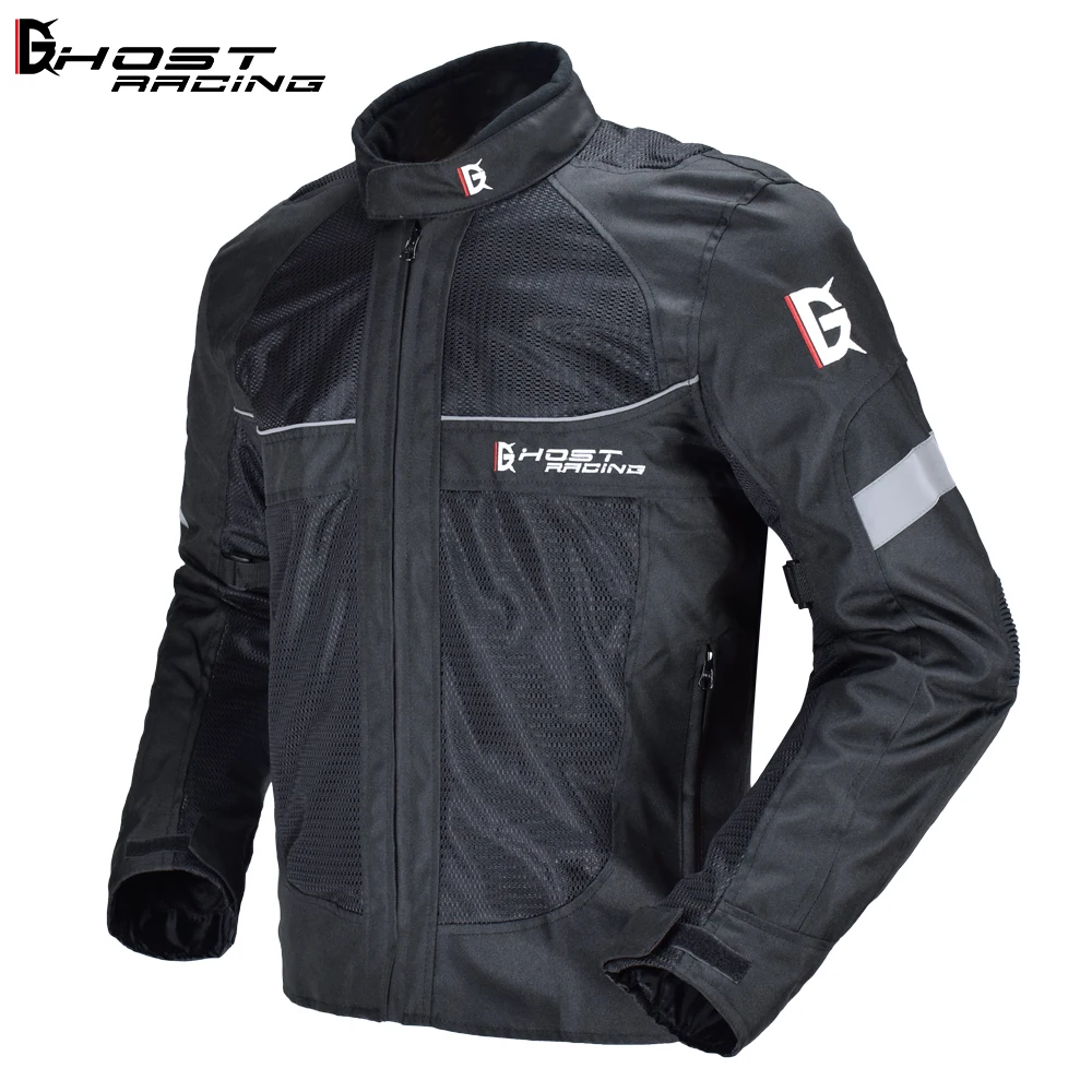 

Spring and summer motorcycle cycling jacket mesh breathable with detachable protective gear.