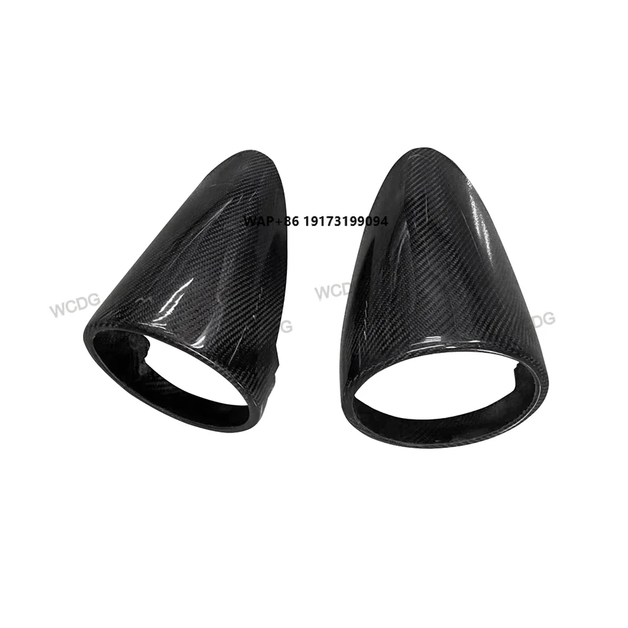 

New Carbon Fiber Rear Lamp Cover for-Ferrari 458 2011-2016 Tail Lights Trim Frame Car Accessories