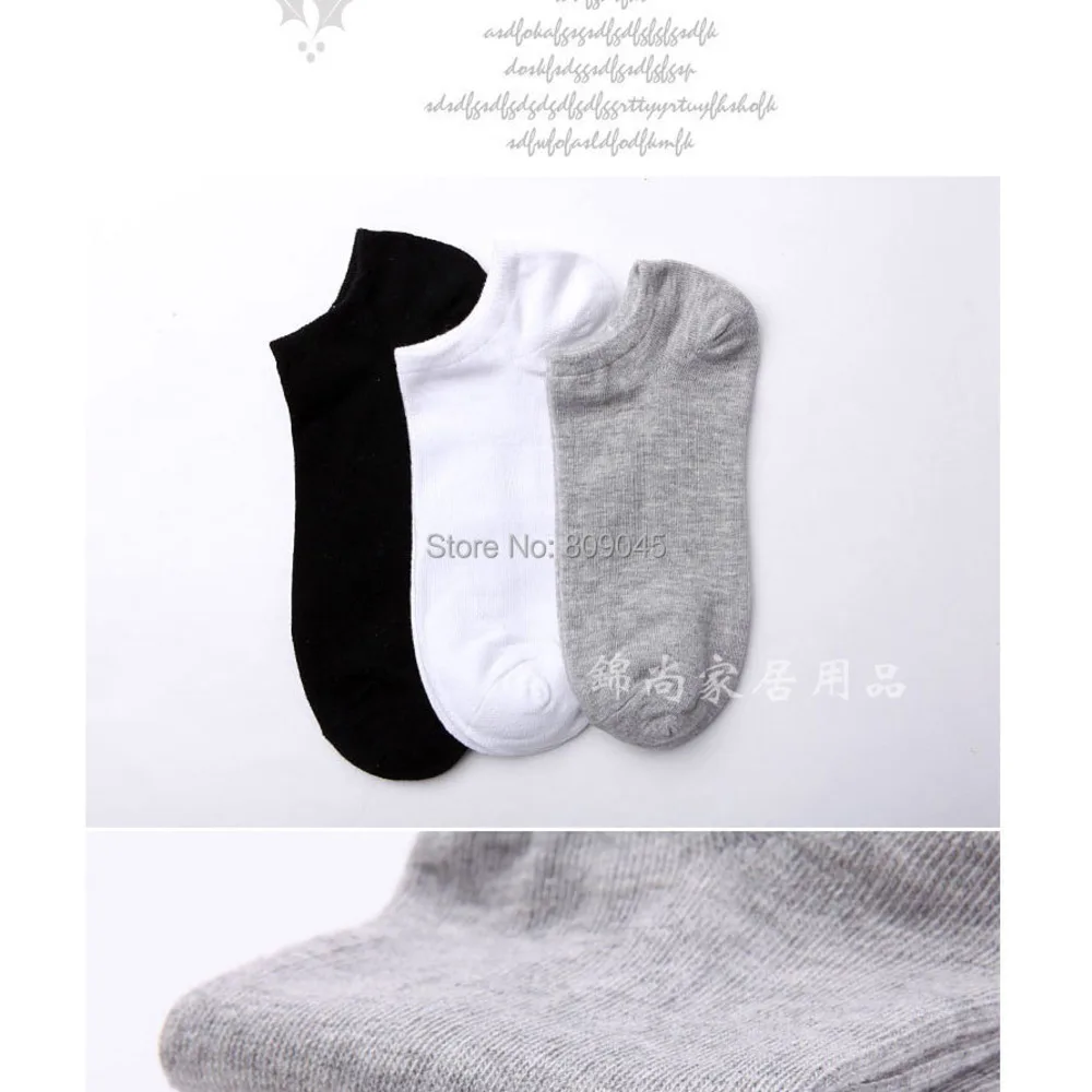 

Summer winter Soft Colorful socks men's socks bamboo cotton for Ankle invisible men socks stockings 10pair=20pcs US17