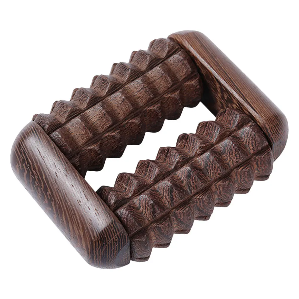 

Деревянный роликовый массажер для пальцев, портативный ручной массажный инструмент для снятия усталости пальцев и успокаивания снятия стресса