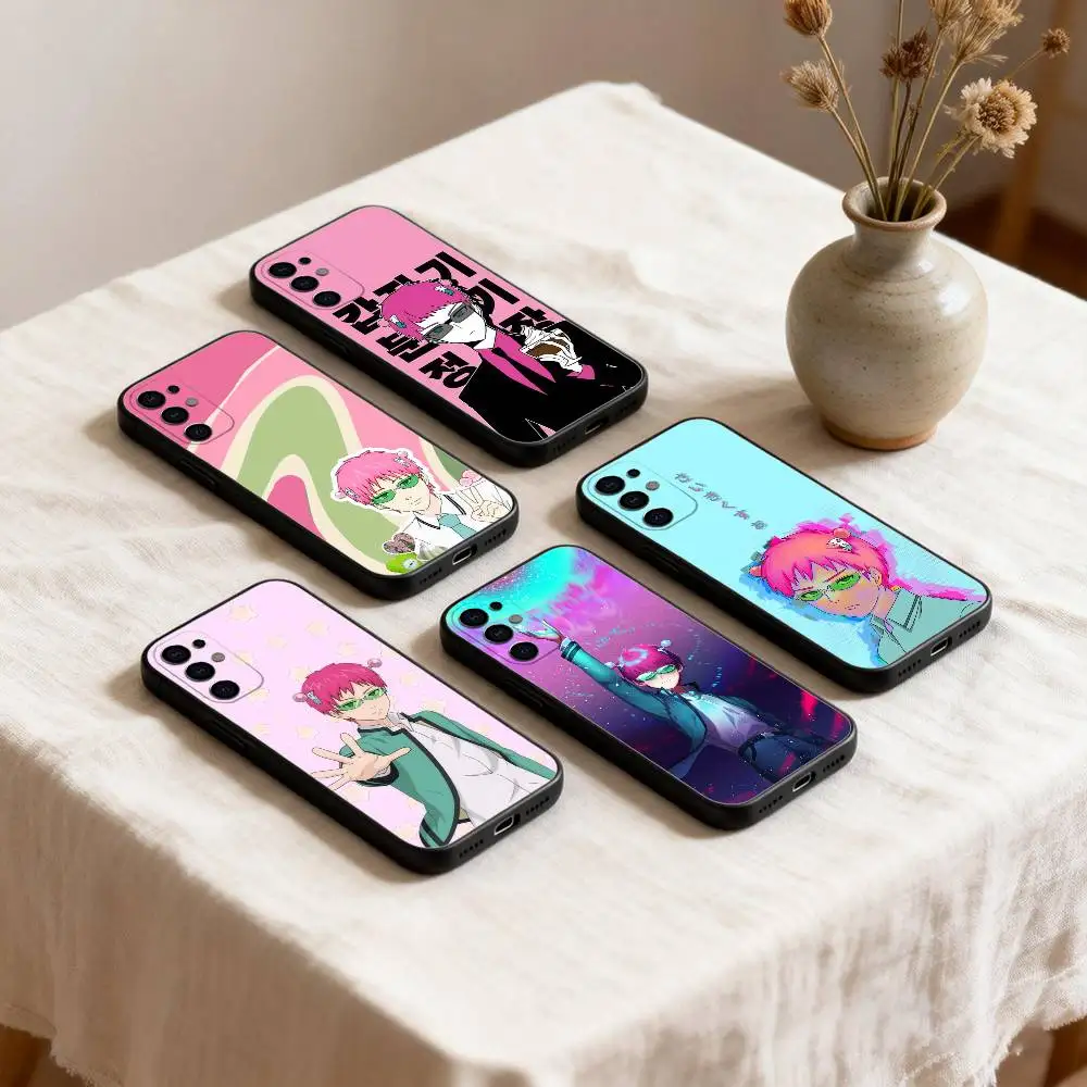The Disastrous-S Life Saiki K  Phone Case For Samsung S26,25,24,23,22,21,20,30,Ultra,Plus,Fe,Lite Black Shell