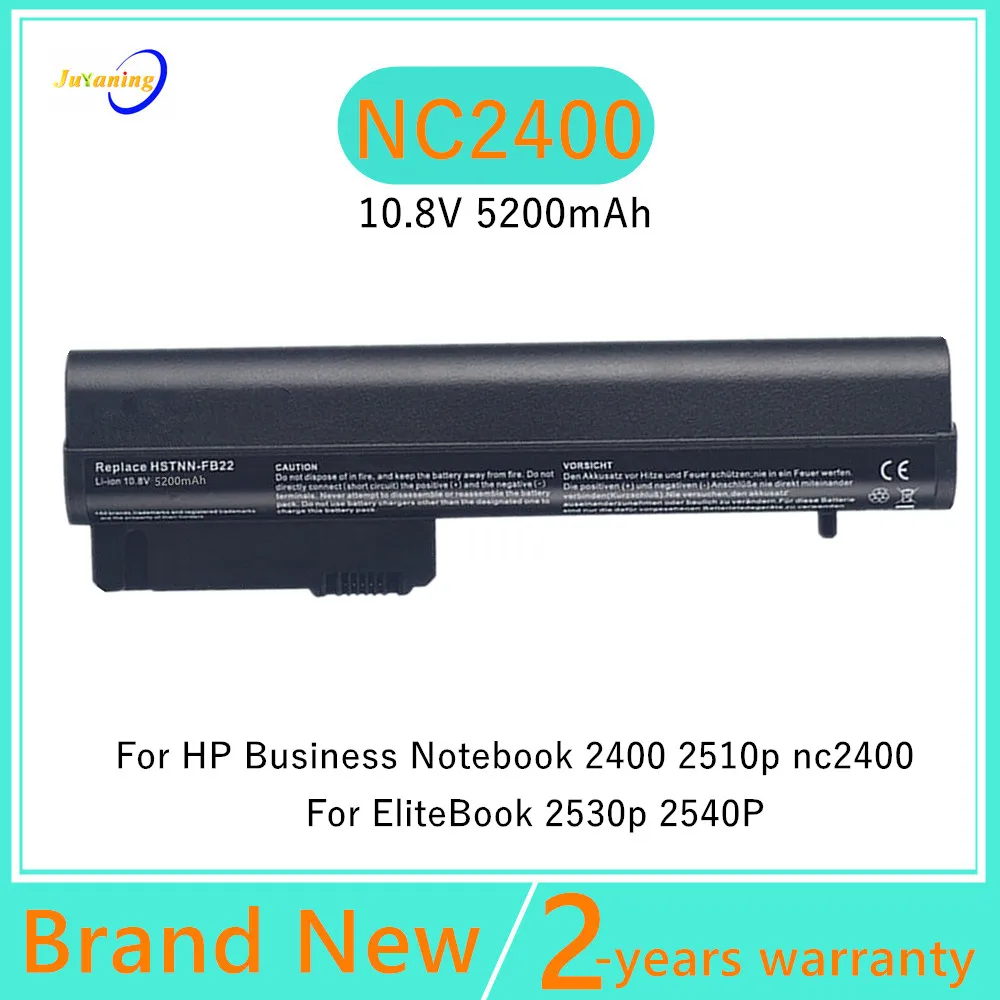 

New Laptop battery 411127-001 HSTNN-DB22 RW556AA for HP/Compaq EliteBook 2530p 2540p 2400 2510p nc2400