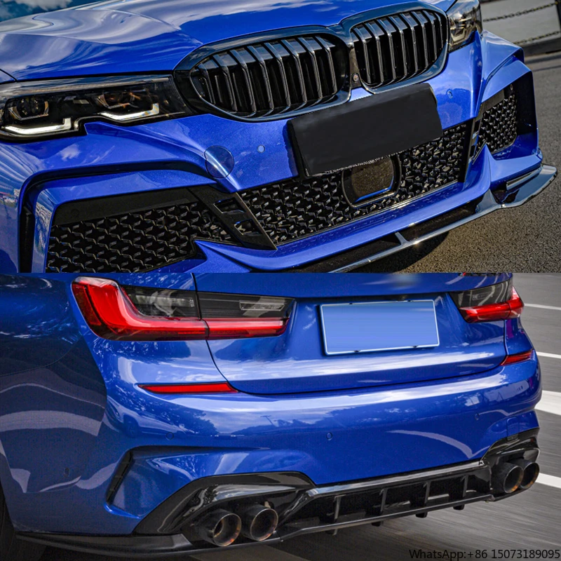 

For 3 Series G20 19-22 Facelift GS 380 Body Kit, Early G20 Upgrade GS Bumper Bumper Surround