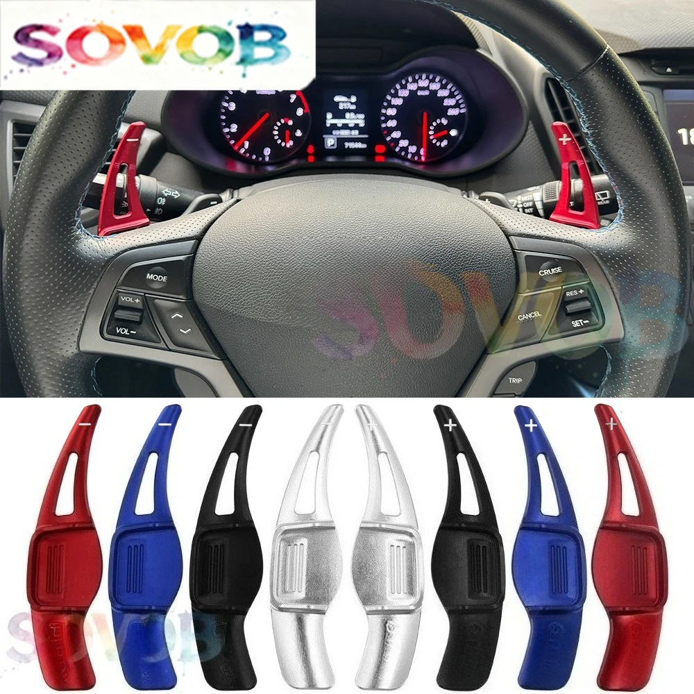 For Hyundai Veloster FS SR Turbo 2015 2016 2017 Car Steering Wheel Shift Paddles DSG Extension Styling Car Accessories