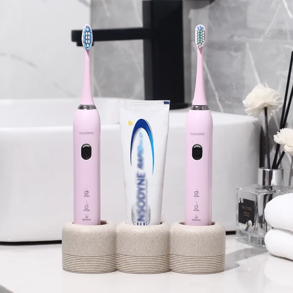 Silicone Mold For Cement Toothbrush Holder， Multi-Hole Concrete Mold，Bathroom Countertop Storage Stand for Jesmonite Home Decor