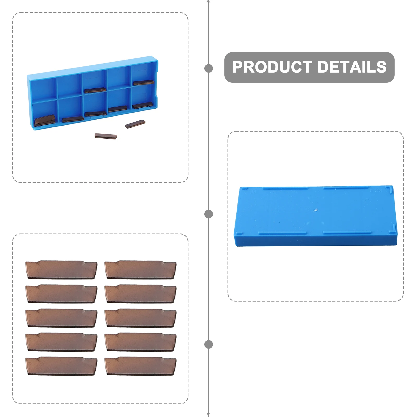 

Turning Inserts Carbide Inserts For Finishing/semi-finishing High Strength High Toughness Lathe Tools Brand New