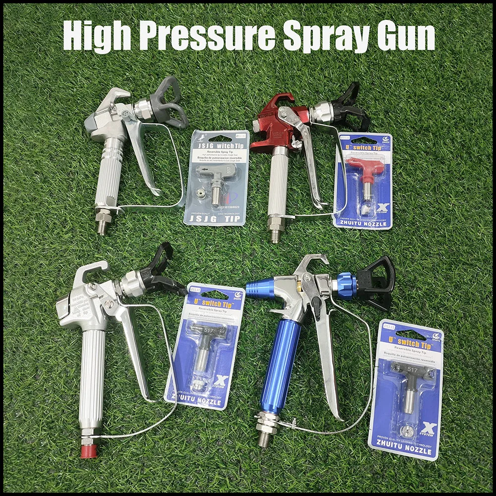 Wagner Pump Sprayer 3600PSI High-Pressure Airless Universal New Spray Gun With 517 Nozzle Guard+Nozzle Guard