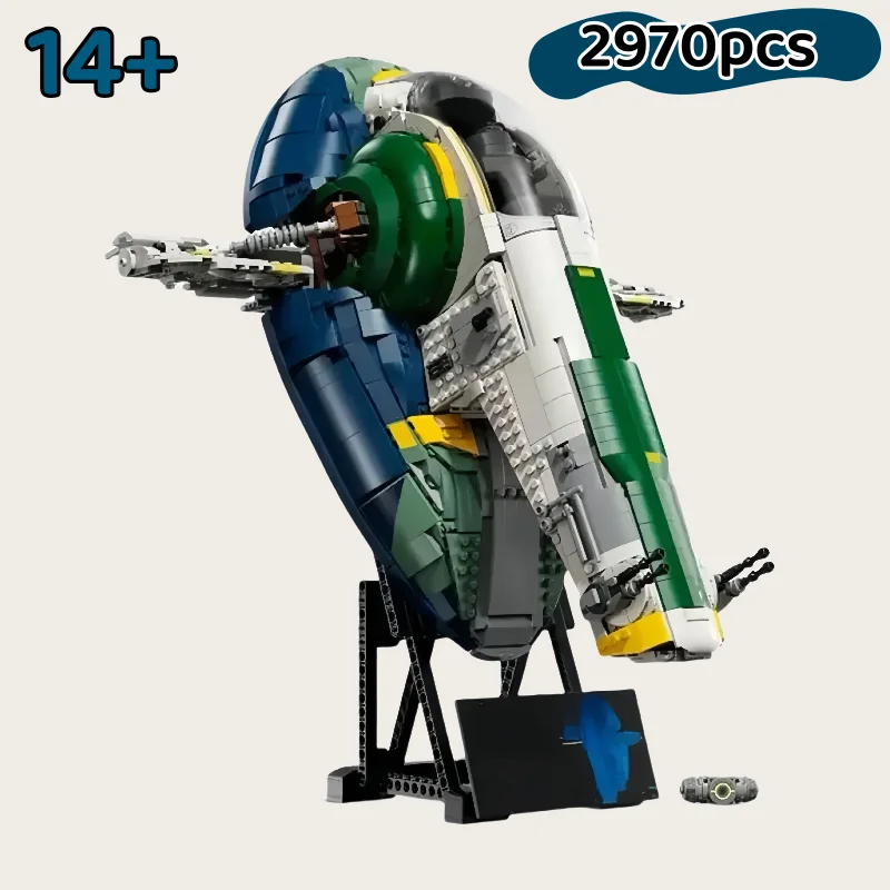 

НОВАЯ модель космического корабля Firespray 9409 75409 | Набор строительных блоков своими руками для взрослых и детей | Коллекция кирпичей STEM Technology | Создать