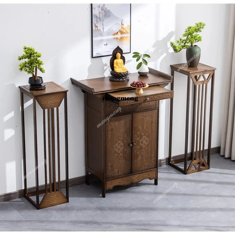 Household Buddhist Altar Living Room Cabinets Offering Altar Incense Living Room Cabinets Modern Small Furniture