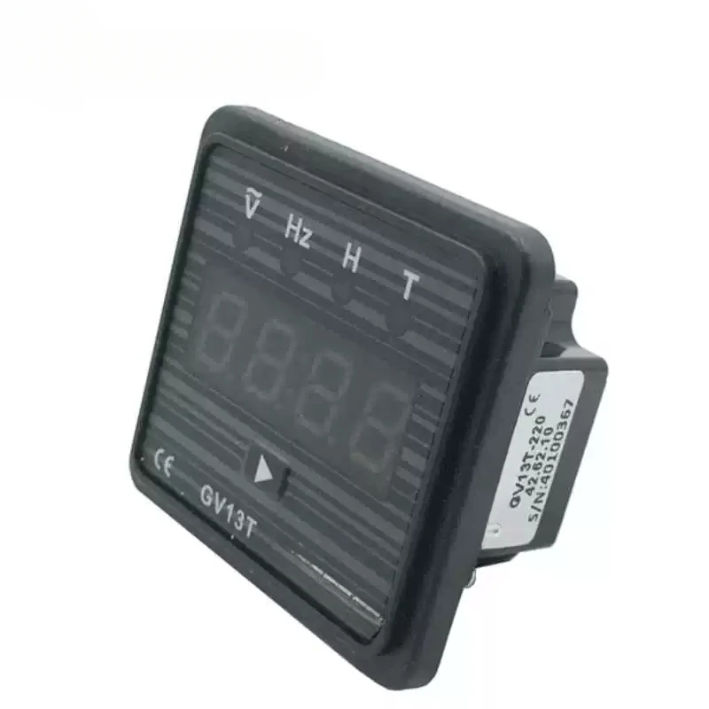 Mebay GV13T Digital Meter, 3-in-1 Generator Voltage Frequency Hour Run Time Display Instrument for Genset