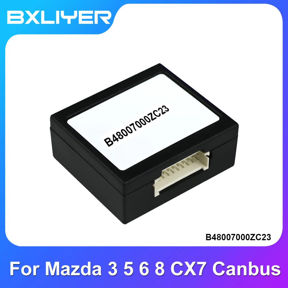 

Car Accessories CAN Bus Decoder Adapter For Mazda 3 5 6 8 CX-7 CX7 Car Radio Multimedia Player Canbus Box