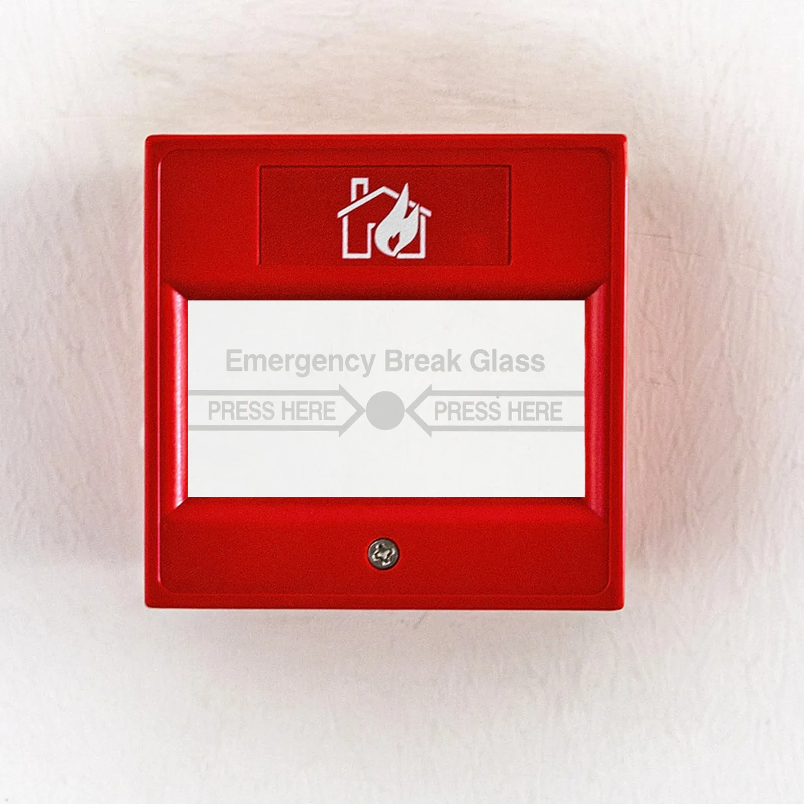 

3Pcs Fire Alarm Glass Break Switch Cover Emergency Manual Fire Safety Alarm Panel Replacement Security Glass Breakage Sheet