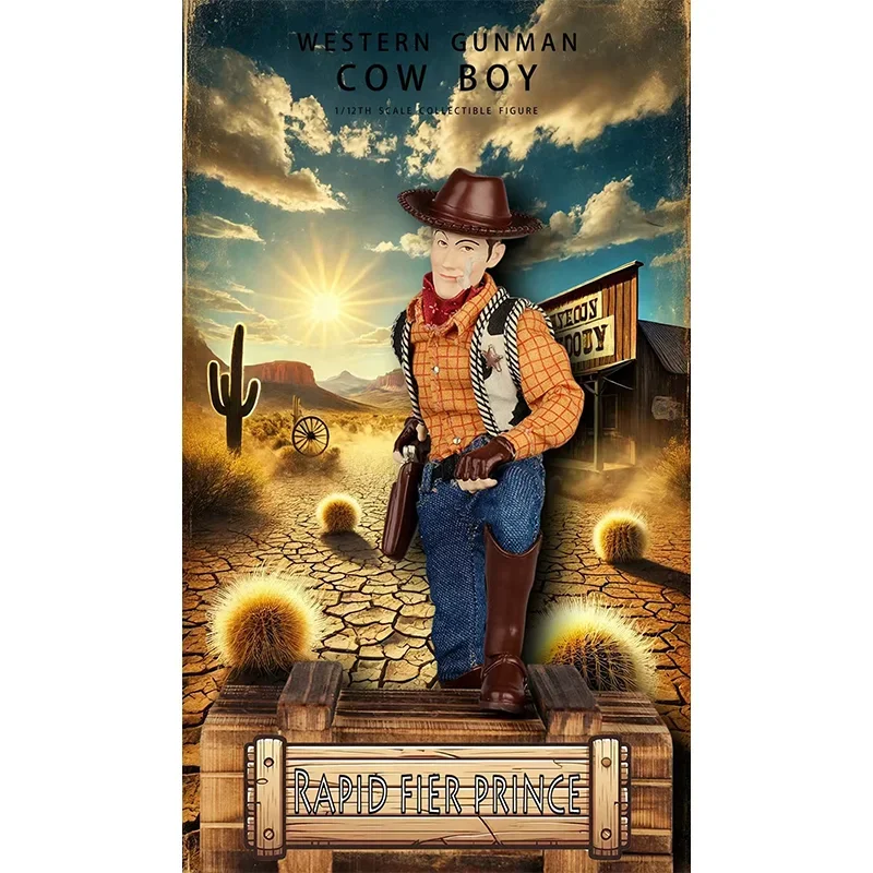

Original Joy Man Toys JMToys 1/12 JM002 Western Gunman Cow Boy Rapid Fier Prince Joy Man Toys
