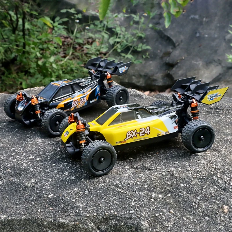 ZD Racing BX-24 RC Car 1:24 Brushless/Brush 4WD RC Buggy RTR ZDRacing BX24 with Aluminum Alloy Chassis High-Speed Off Road Truck
