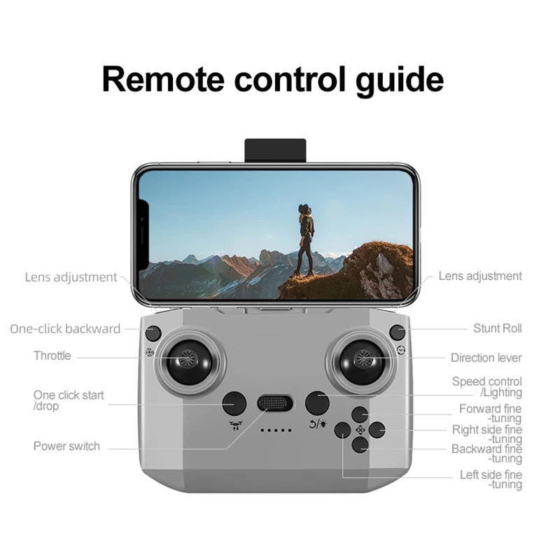 โดรนรุ่นใหม่ A11 ปี 2026 กล้อง 4K WIFI FPV ระดับมืออาชีพ ถ่ายภาพทางอากาศความคมชัดสูง ควบคุมระยะไกล พร้อมกล้อง HD ควอดคอปเตอร์ ของเล่น ของขวัญ UAV