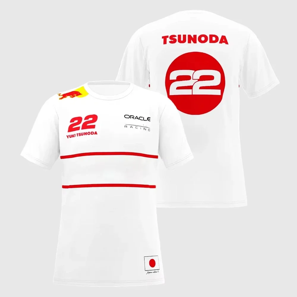 

Новинка 2025 года, быстросохнущая велосипедная рубашка F1 Racing для занятий спортом на открытом воздухе, японская рубашка Verstappen No 1, красная рубашка с короткими рукавами и изображением быка, мотоцикл