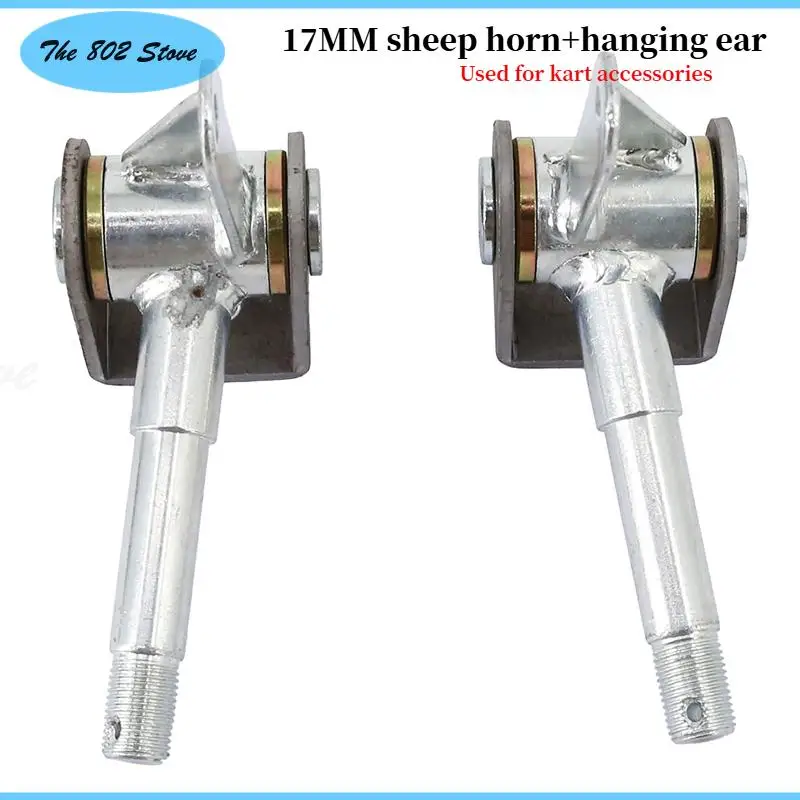 17MM Go Kart Spindle Knuckle With Steering Arm Pair Fit Racing Kart FOR Buggy  ATV Steering Knuckle Assembly Replacement Parts