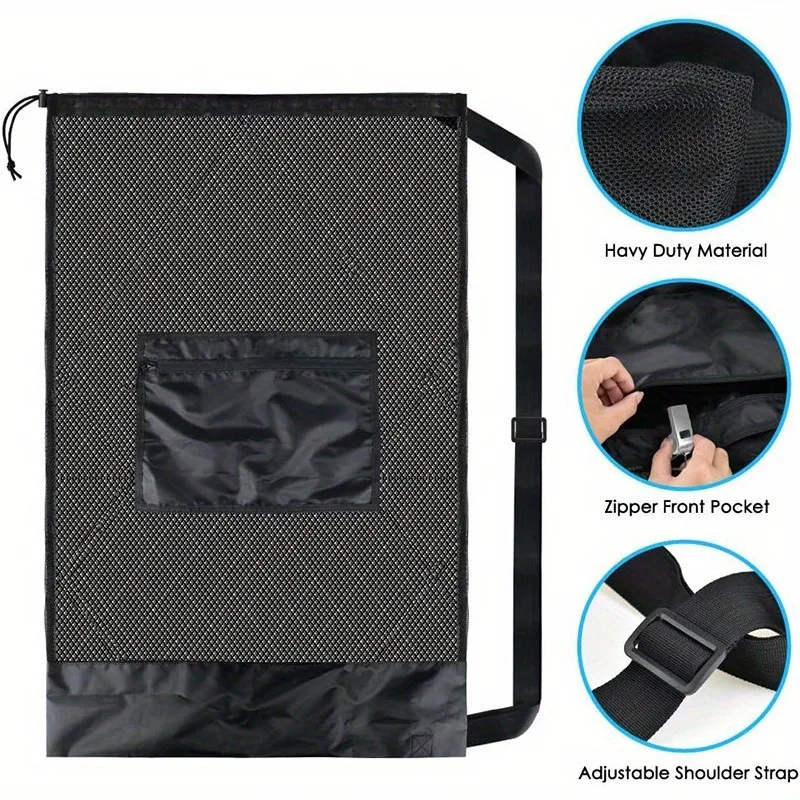 1 pc Soccer Basketball Drawstring Ball Bag Tennis Volleyball Storage Bag Sports Storage Bag Single Shoulder Easy to Carry