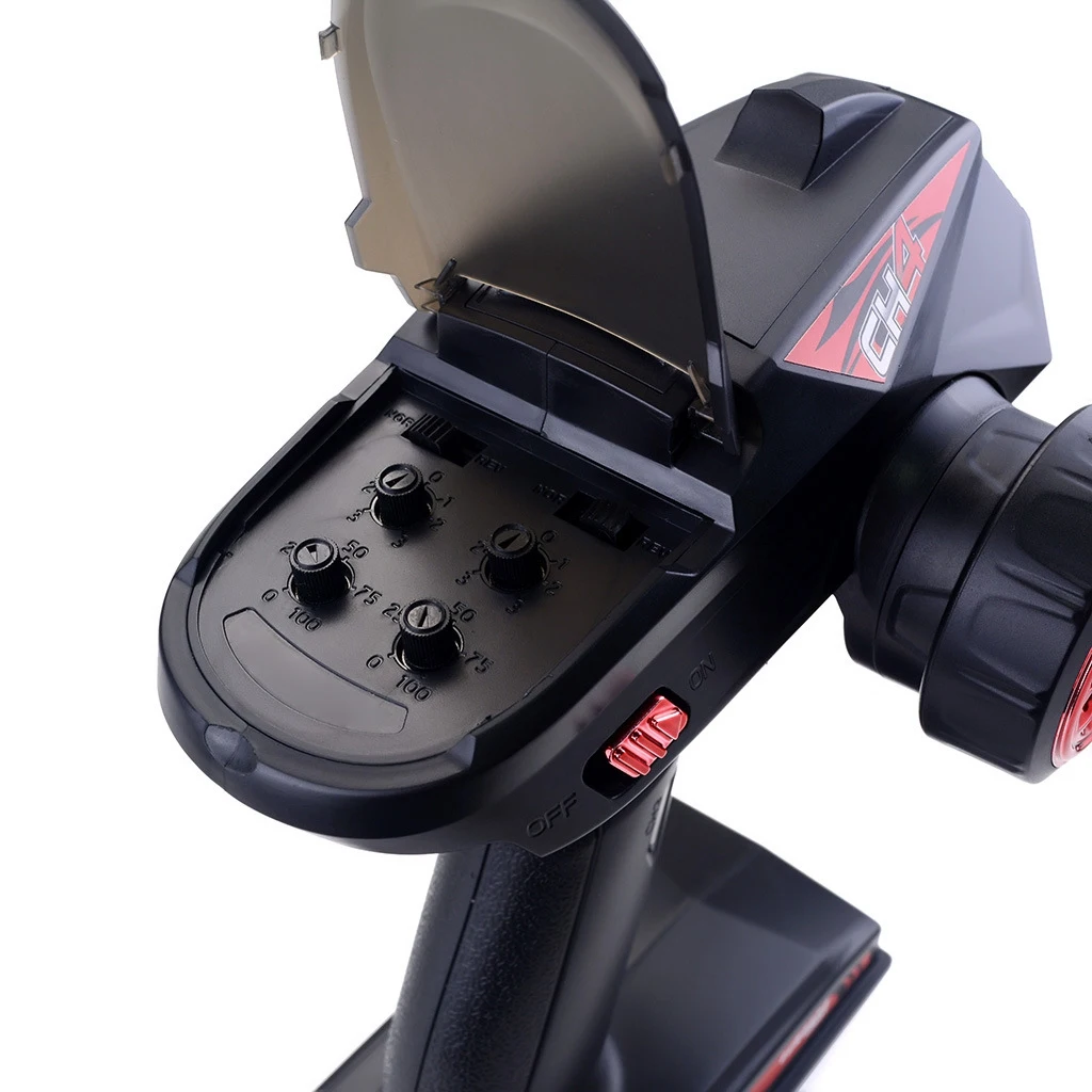 ABXE-4Ghz 4-Channel Remote Control Transmitter With Receiver Radio Is Suitable For Remote Control Car/Ship/Tank Mixed Mode