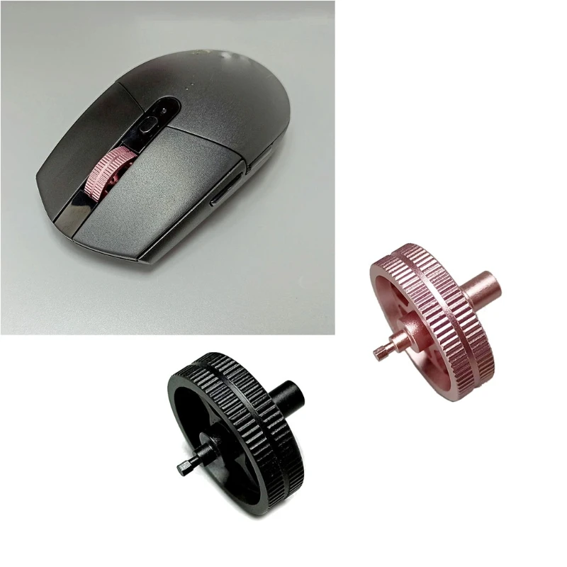 Peça substituição da polia da roda rolagem do mouse para ratos G102 G102hero G304