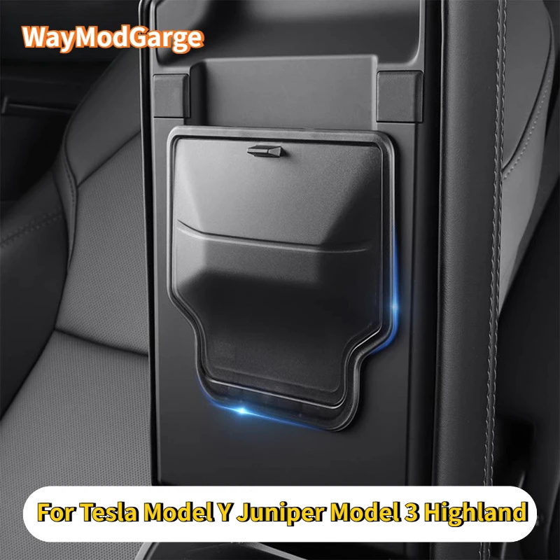 

Автомобильный подлокотник Tesla Model Y Juniper/Launch 2025, скрытый ящик для хранения, модель 3, Highland 2024-2025, чехол для хранения на центральной консоли