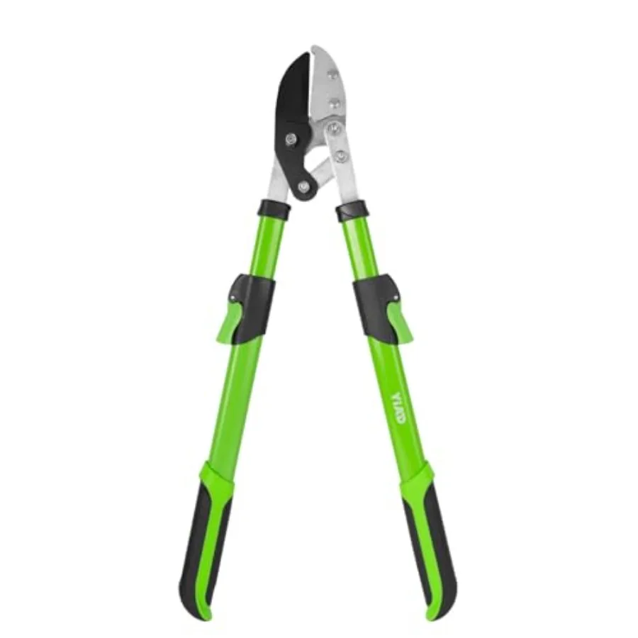 

Heavy Duty Extendable Lopper 4X Compound Action 26-36 Inch Anvil Tree Pruner 2 Inch Cutting Capacity for Garden Farm Orchard