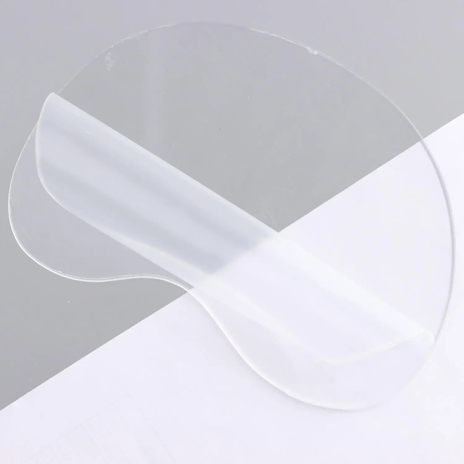 Creative Acrylic Coaster Transparent Mug Pad Storage Tray Photography Prop Gadget Table Decorative Placemat for Home Party