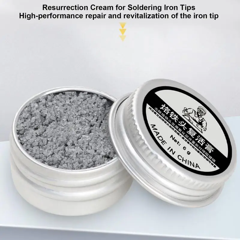 Soldering Iron Tip Resurrection High Purity Welding Flux Soldering Tin Cream Grease Paste Flux Solder Supplies For Metal Pointed