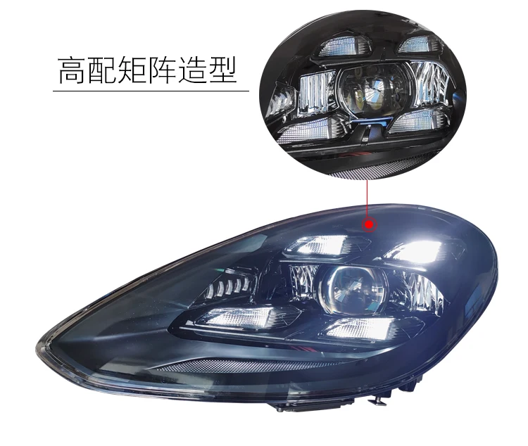 car bumper headlamp for Porsche Panamera headlight all in led 2017~2021y car accessories for Porsche Panamera fog light