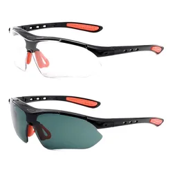 Lunettes de sécurité pour cyclisme, lunettes HD ventilées, coupe-vent, travail, laboratoire, laboratoire, moto, verre de protection anti-sable