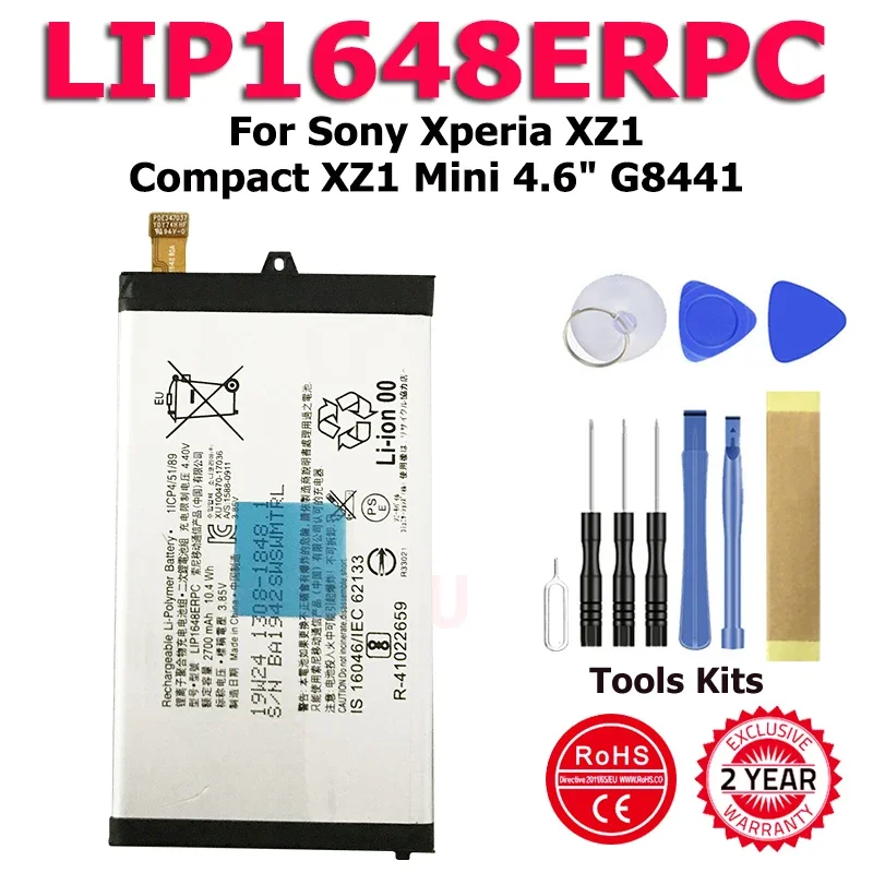 XDOU High Quality LIP1648ERPC Battery For Sony Xperia XZ1 Compact XZ1 Mini 4.6