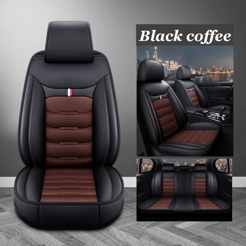 PU universal car seat cover for Land Rover All Range Rover sport Evoque Discovery 3 4 5 Sport Defender Freeman Car Accessory