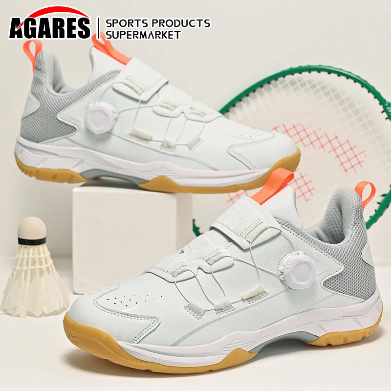 

Badminton Shoes Men's and Women's Shoes Mesh Breathable Wear-resistant Non-slip Professional Competition Training Sports Shoes