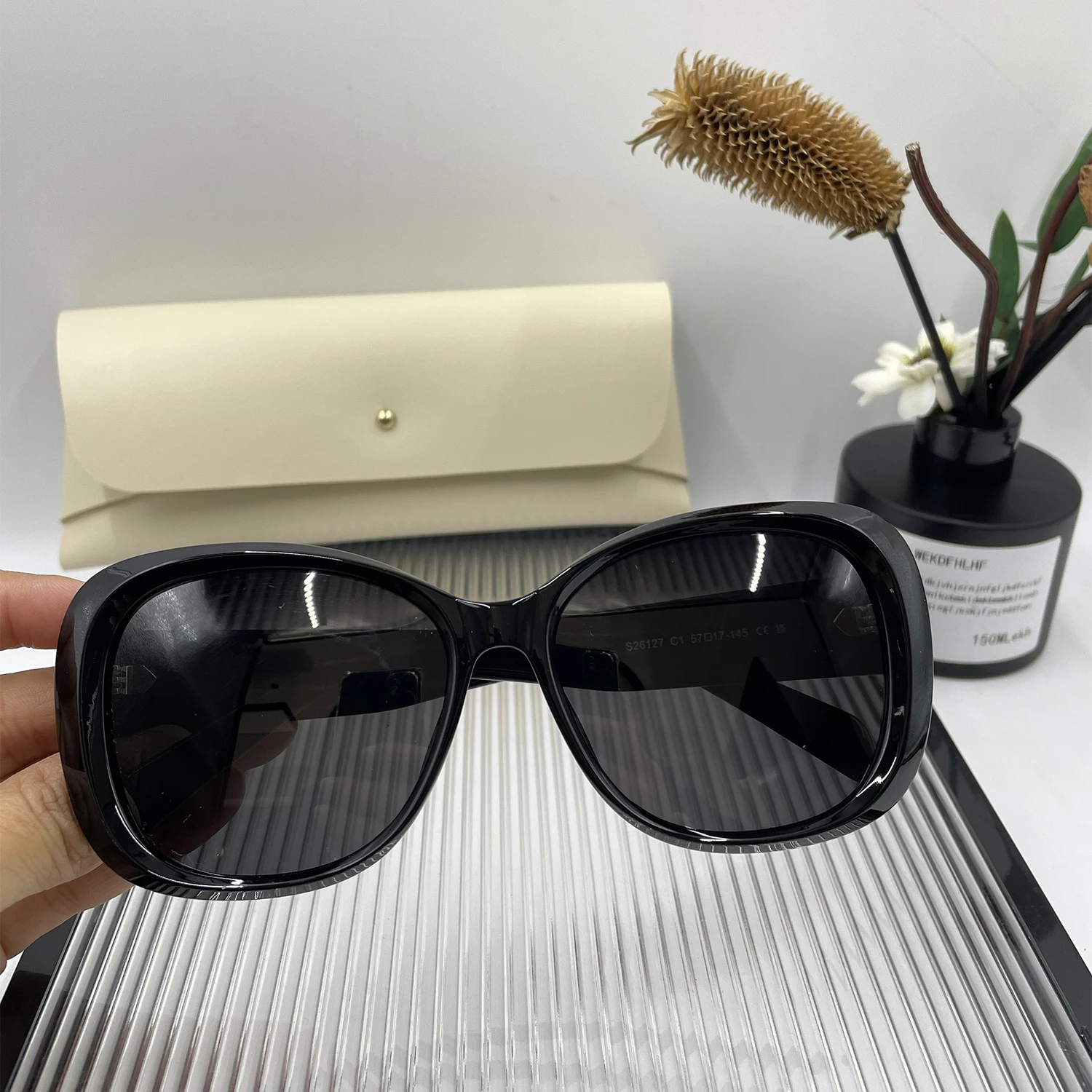 

2025 новые модные модные женские солнцезащитные очки высокого качества ручной работы, дизайнерские винтажные поляризационные солнцезащитные очки в оправе-бабочке UV400